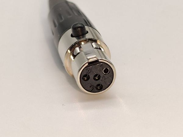 Headset-Mikrofon / Kopfbügelmikrofon schwarz - HS 717 GA